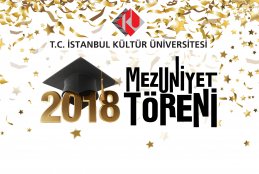İstanbul Kültür Üniversitesi (İKÜ) 2017-2018  Mezuniyet Töreni posteri