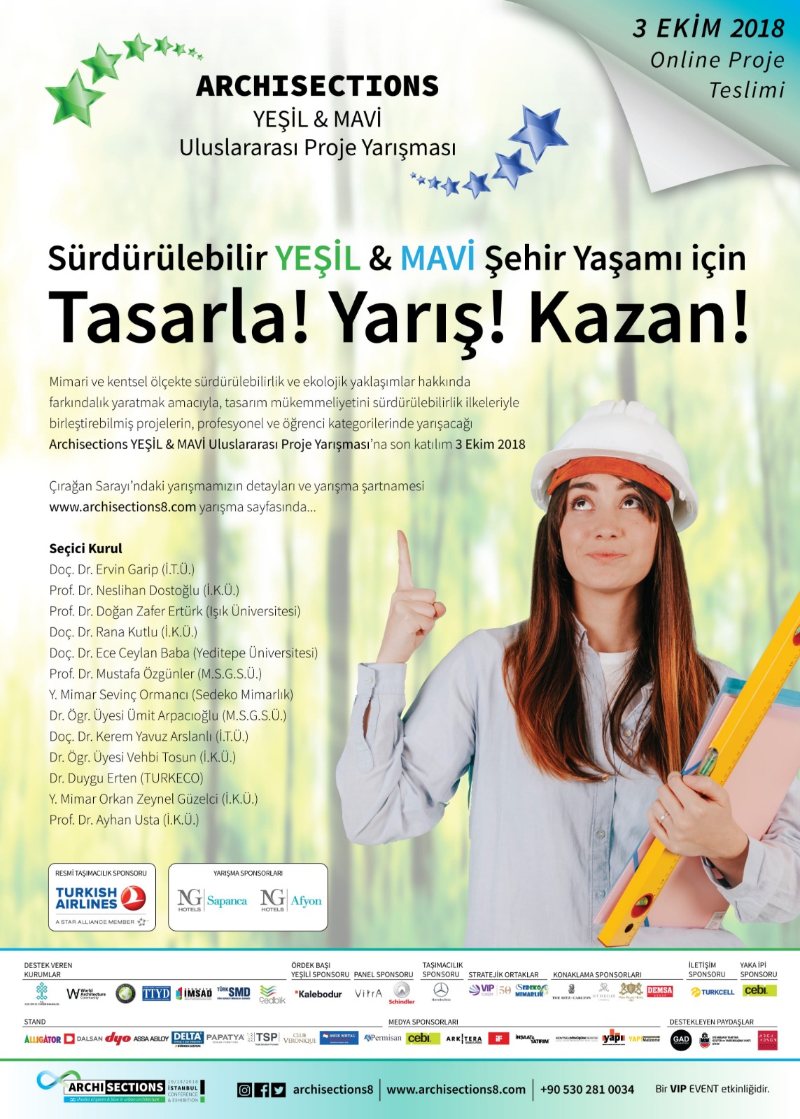 Archisections YEŞİL & MAVİ Uluslararası Proje Yarışması 